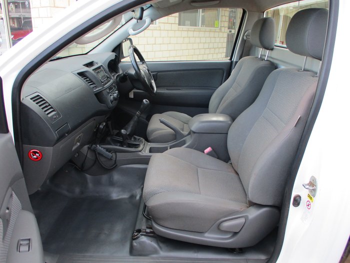 2012 Toyota Hilux SR KUN26R MY12 White