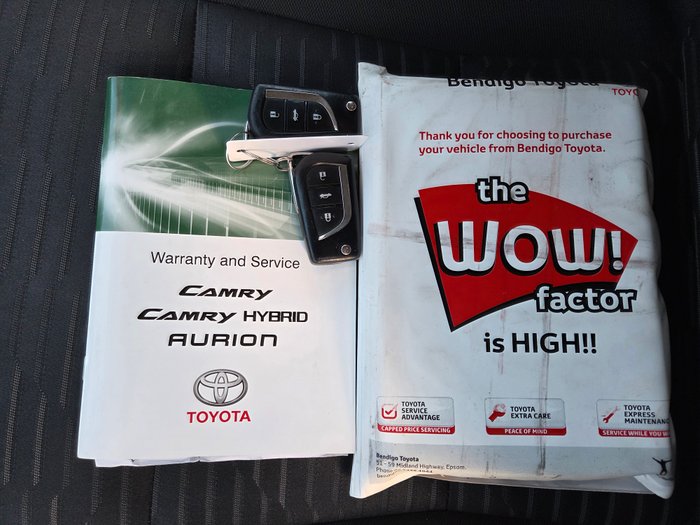 2017 Toyota Camry Altise ASV50R WHITE