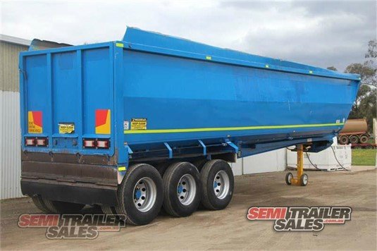 2005 Hamelex White TOA Tipper Semi Trailer