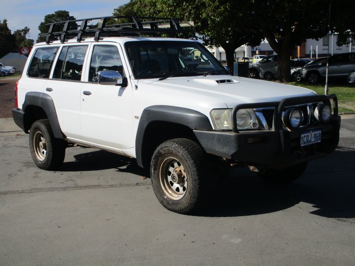 2007 Nissan Patrol DX GU IV MY06 White