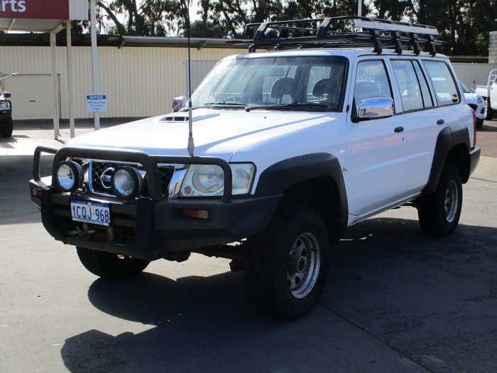 2007 Nissan Patrol DX GU IV MY06 White