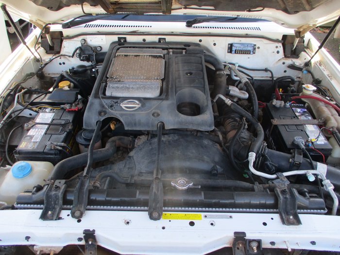 2007 Nissan Patrol DX GU IV MY06 White