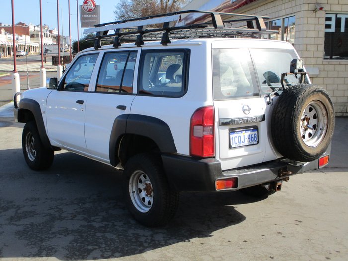 2007 Nissan Patrol DX GU IV MY06 White