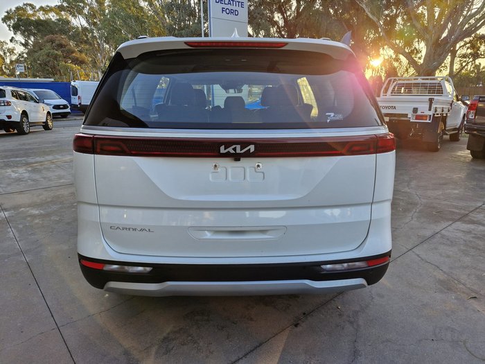 2022 KIA CARNIVAL 2022 KIA CARNIVAL S 8 SP AUTOMATIC 4D WAGON DT4  White