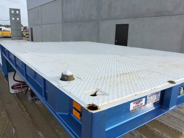 2018 Custom Semi Dropdeck With Ramps - RENTAL