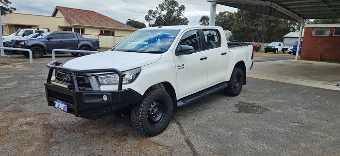 2020 Toyota Hilux SR GUN126R White