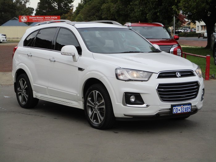 2017 Holden Captiva LTZ CG MY17 White