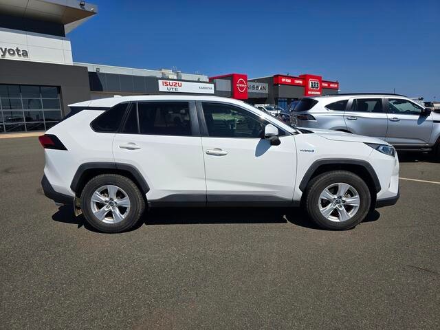 2019 Toyota Rav4 Hybrid RAV4 2WD Hybrid CVT GX + Navi (SS) Glacier White