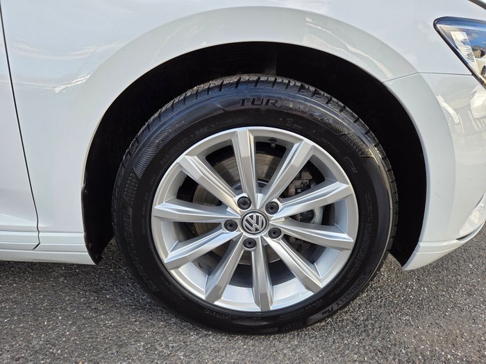 2016 Volkswagen Passat 132TSI Comfortline B8 MY17 WHITE