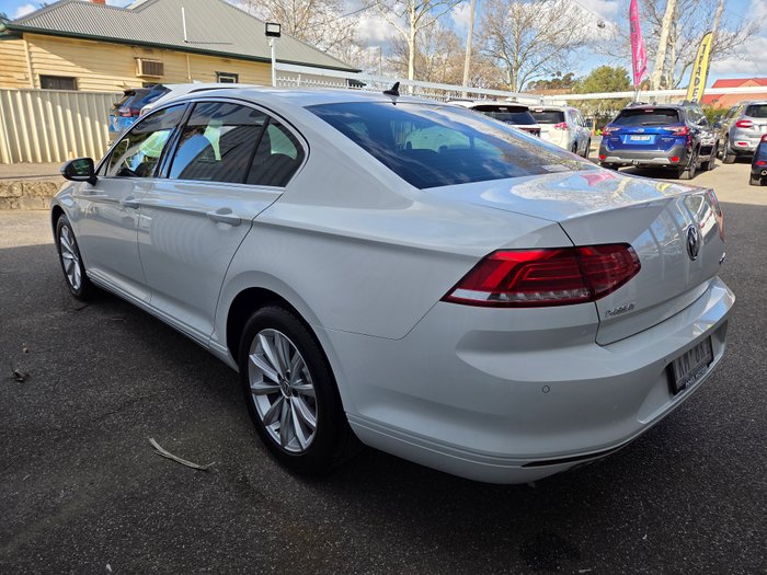 2016 Volkswagen Passat 132TSI Comfortline B8 MY17 WHITE