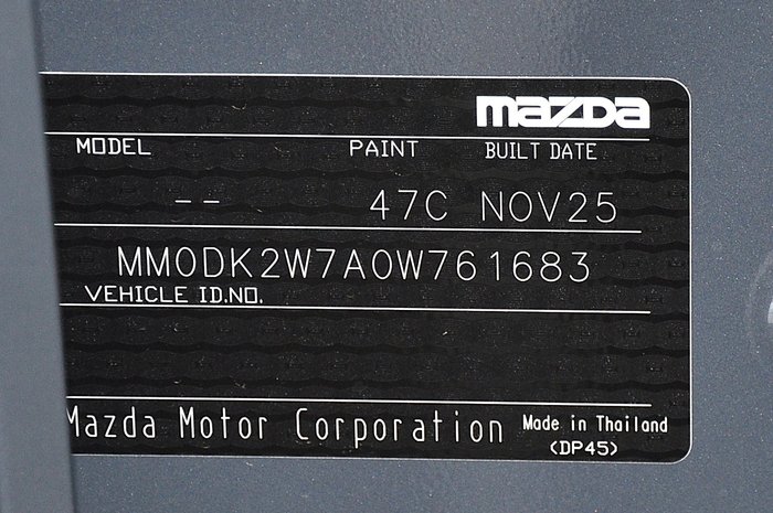 2025 Mazda CX-3 Mazda CX-3 J 6AUTO G20 PURE PETROL FWD