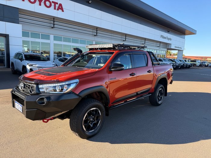 2018 Toyota Hilux Rugged X Orange