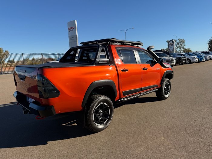 2018 Toyota Hilux Rugged X Orange