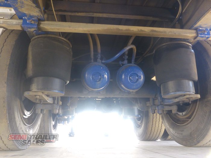 2012 Vawdrey 16 Pallet Bogie Dropdeck Curtainsider