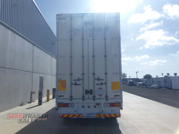 2012 Vawdrey 16 Pallet Bogie Dropdeck Curtainsider