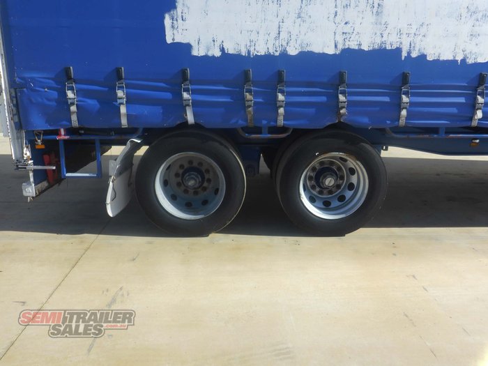 2012 Vawdrey 16 Pallet Bogie Dropdeck Curtainsider