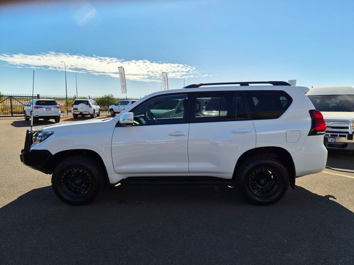 2022 Toyota Prado GXL White