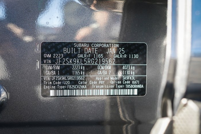 2025 Subaru FORESTER