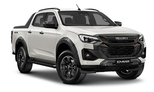 2025 Isuzu D-MAX X-TERRAIN MY24 moonstone pearl white
