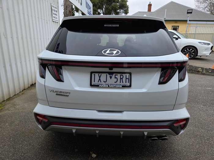2023 Hyundai Tucson Highlander N Line NX4.V2 MY23 WHITE