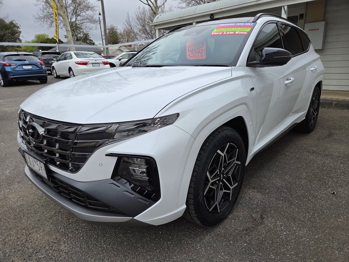 2023 Hyundai Tucson Highlander N Line NX4.V2 MY23 WHITE