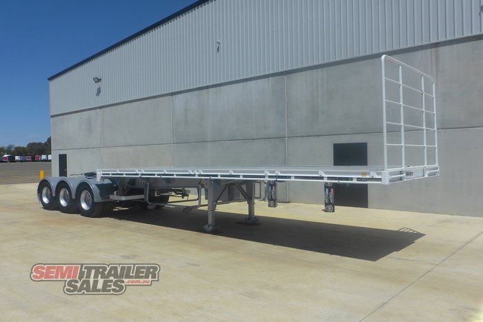2009 Krueger 12 Pallet Flat Top A Trailer