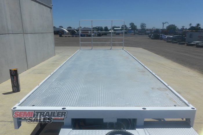 2009 Krueger 12 Pallet Flat Top A Trailer