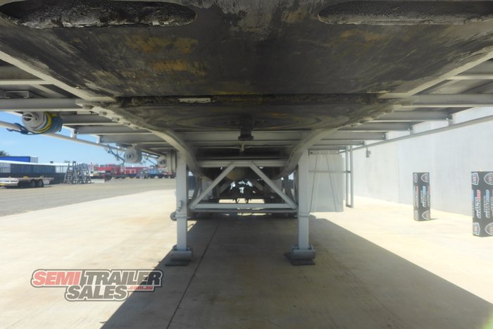 2009 Krueger 12 Pallet Flat Top A Trailer