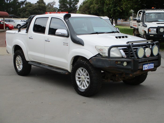 2014 Toyota Hilux SR5 KUN26R MY14 White