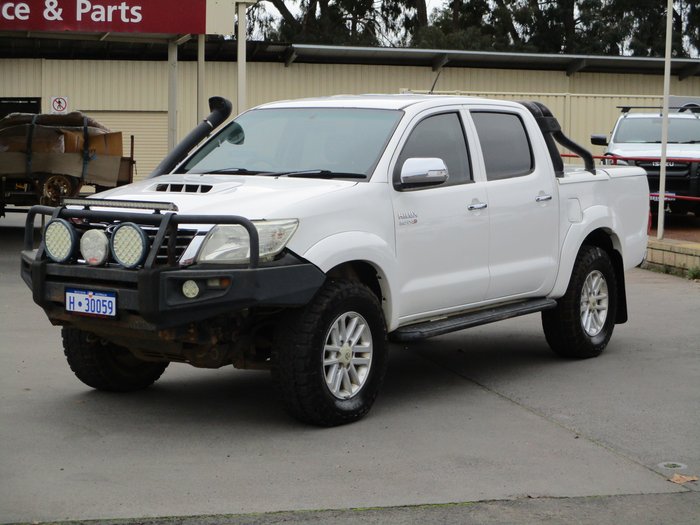 2014 Toyota Hilux SR5 KUN26R MY14 White