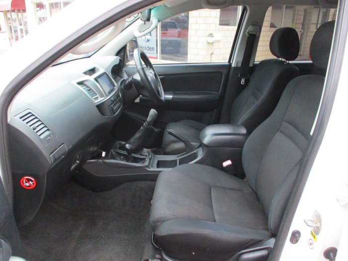 2014 Toyota Hilux SR5 KUN26R MY14 White