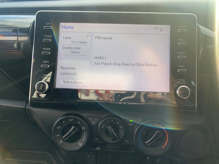 2023 Toyota Hilux 4x2 Workmate 2.7L Petrol Automatic Single Cab C/C 
