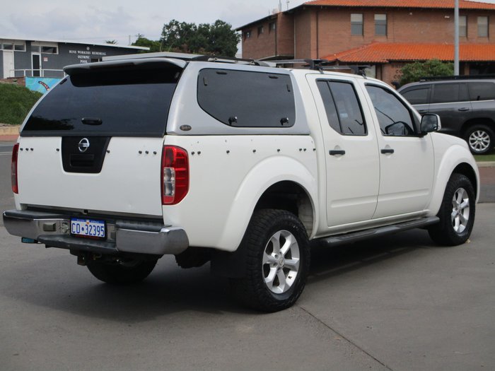 2013 Nissan Navara ST D40 Series 6 White