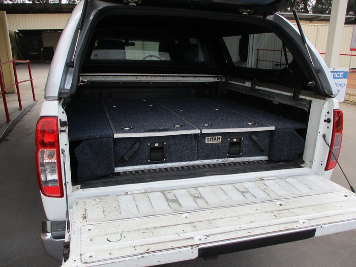 2013 Nissan Navara ST D40 Series 6 White