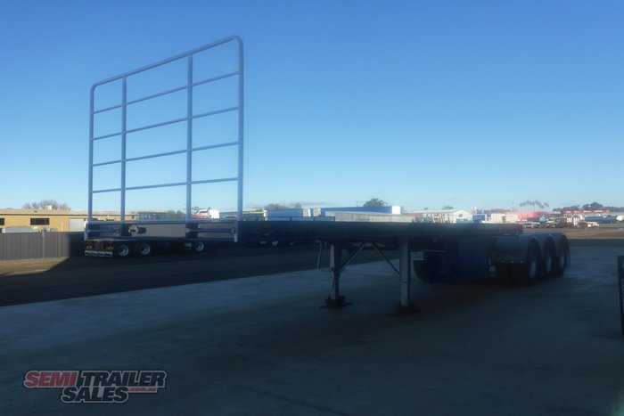 2008 Krueger 12 Pallet Flat Top A Trailer
