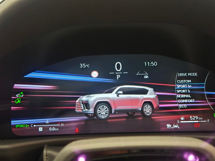 2025 Lexus LX500d Sports Luxury 3.3L T Diesel Automatic Wagon