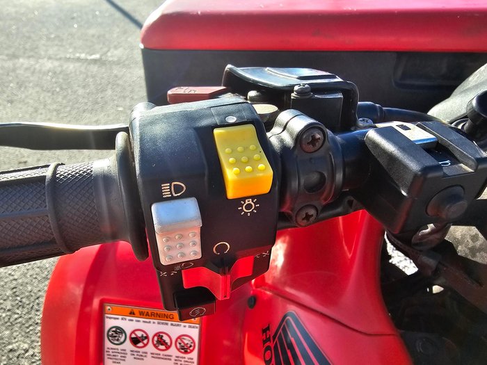 2017 Honda  TRX250TM 2WD 4-WHEELER Red