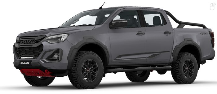 2025 Isuzu D-MAX BLADE MY24 Granite Grey Mica Paint