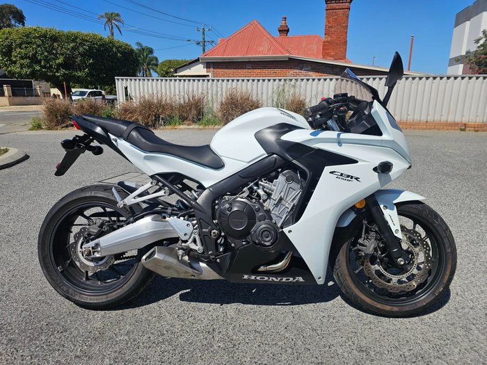 2014 Honda  CBR650F White