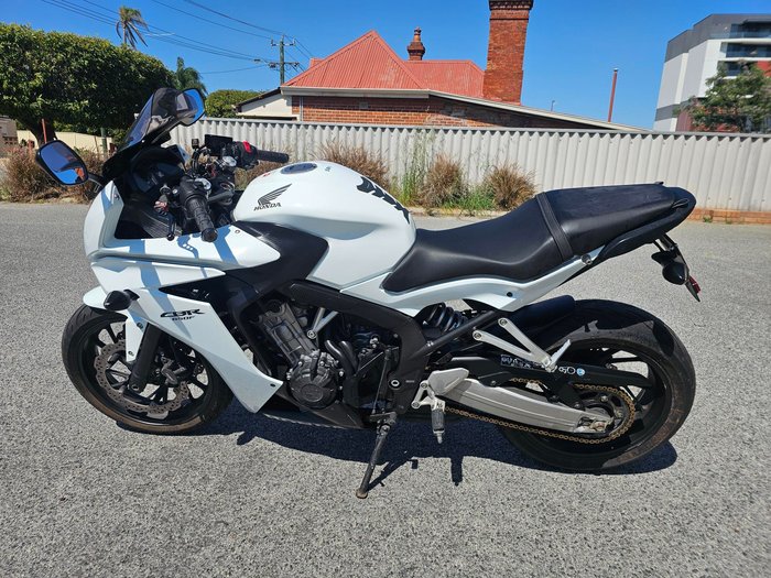 2014 Honda  CBR650F White