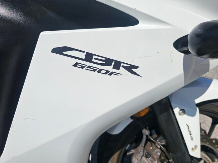 2014 Honda  CBR650F White