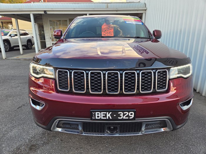 2019 JEEP GRAND CHEROKEE LIMITED MAROON
