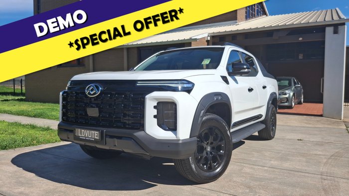 2025 LDV T60 Max PLUS SK8C MY25 WHITE