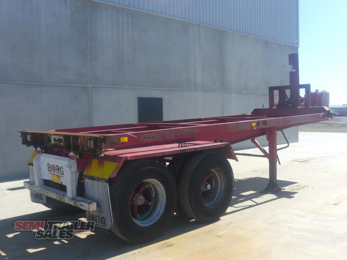 1996 Barker 20FT Tipping Skel