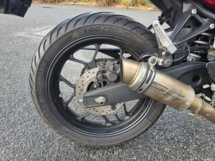 2016 Yamaha MT03 Red