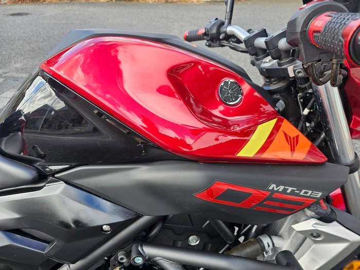 2016 Yamaha MT03 Red