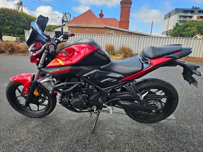 2016 Yamaha MT03 Red