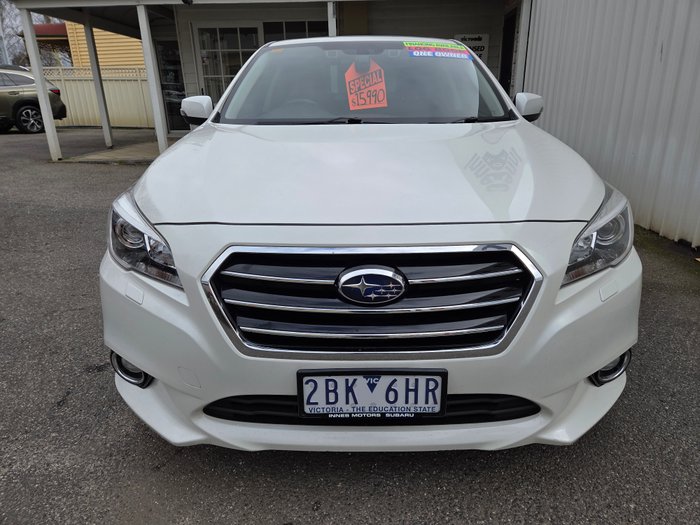 2016 SUBARU LIBERTY 3.6R WHITE