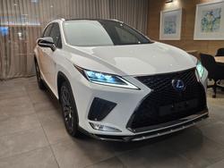 2020 Lexus
RX450h F Sport 3.5L Hybrid Auto CVT Wagon