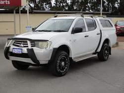 2011 Mitsubishi Triton GLX-R MN MY12 White